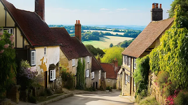 Attractive Towns and Villages in Dorset