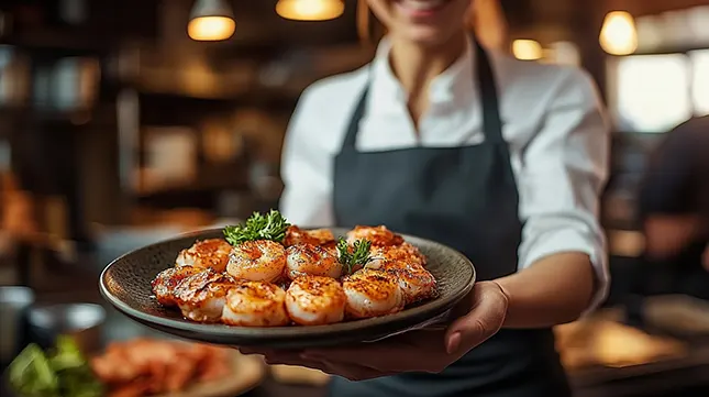 Rich Dining and Shopping Scene